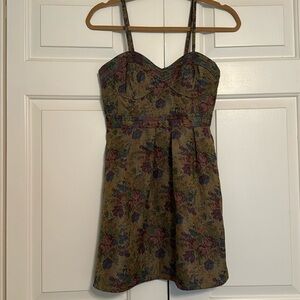 Free people bodice tapestry tress